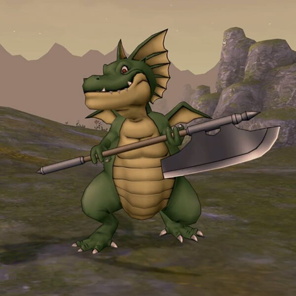 Dragon Quest X - Version 2.0 - Monstre Hachosaure